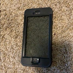 Black LIFEPROOF case iPhone 6/6s